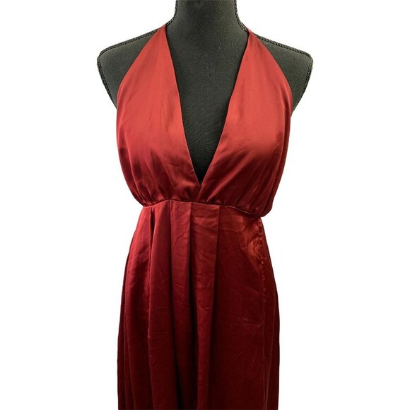 Shein Women's Halter Super Long Dress - Picture 4 of 6